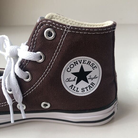 Converse All Star High Tops Eternal Earth Brown Youth Size 13 - 19 CM - Picture 6 of 9